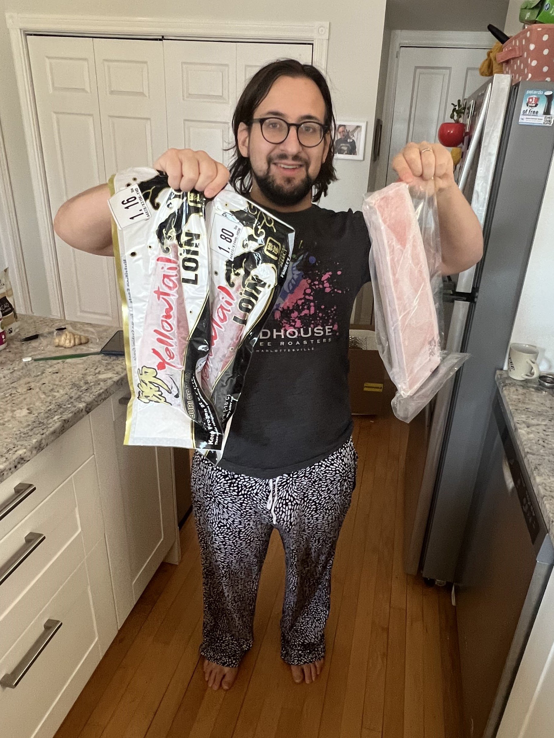 My first time making sushi